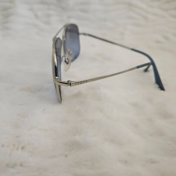 Vogue Gold-Grey Aviator Sunglasses - Picture 2 of 6